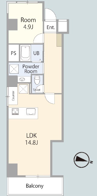 中野プリンスマンション-間取り