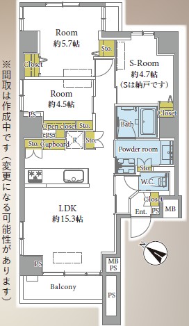 ビバリーホームズ松濤-間取り
