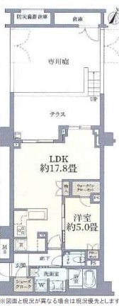 レフィール参宮橋ヒルズ-間取り