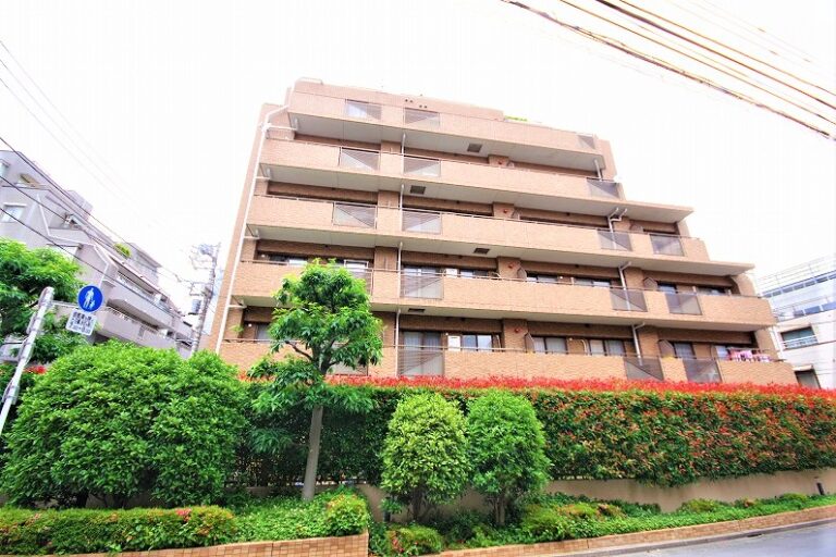 マンションアクロス代々木_外観と共用部-1