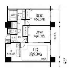 代々木公園パークホームズ-間取り