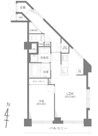 キャッスルマンション代官山-間取り
