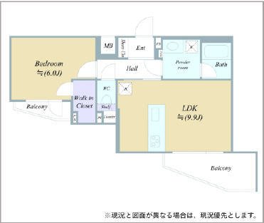 フィールM西新宿-間取り