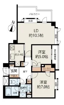 代々木ヒルズ-間取り