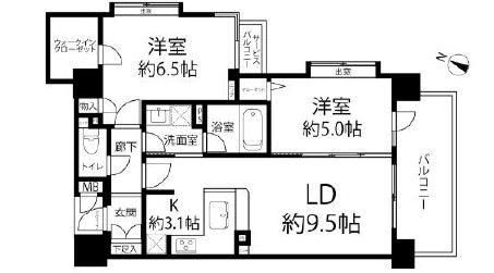エクセレント笹塚-間取り