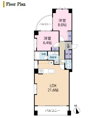ガーデンハウス富ヶ谷-間取り