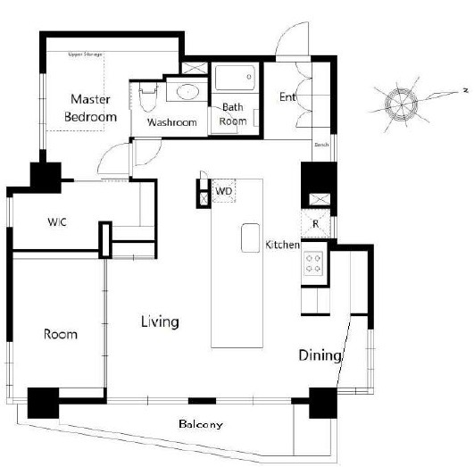 アーバンパレス代々木公園-間取り