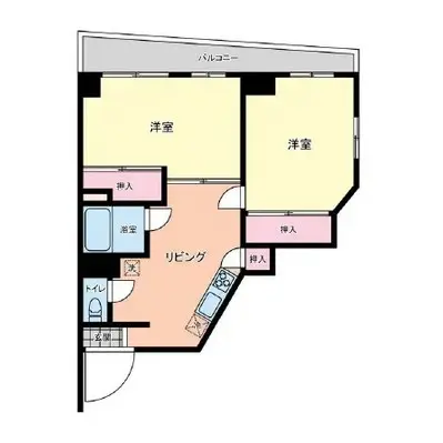 中野坂上マンション-間取り