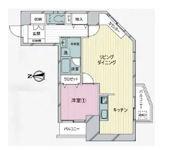 フォンテーヌ目黒-間取り