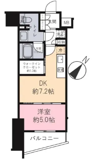 ザパークワンズ渋谷本町-間取り