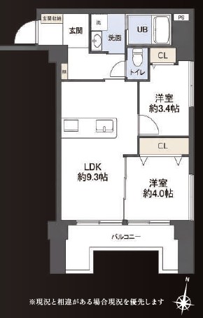 パラスト明大前-間取り