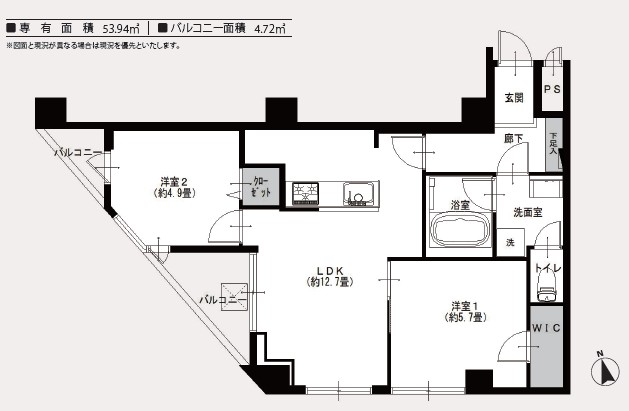 メナー代田-間取り