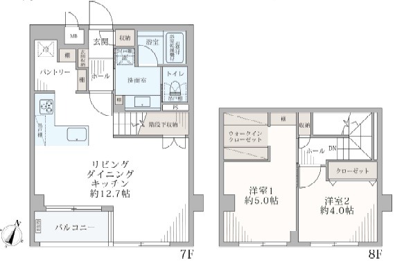 モンテベルデ新中野 -間取り