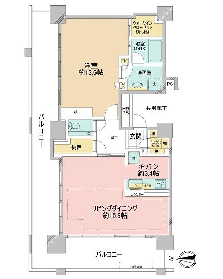 ザ・パークハウス中野タワー-間取り