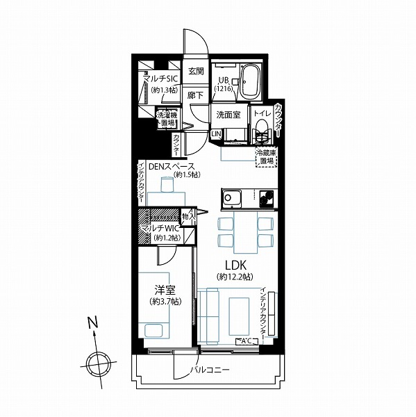 和泉台マンション-間取り