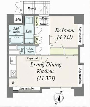 アルファホームズ新中野-間取り