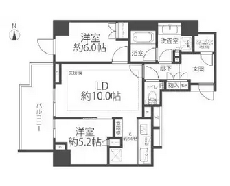 ザ・パークハウス代々木大山-間取り