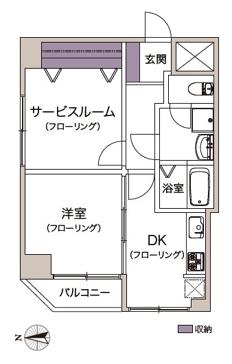 セイワパラシオン笹塚-間取り