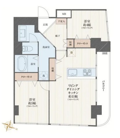 第8宮庭マンション-間取り