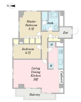 クラウン青山-間取り