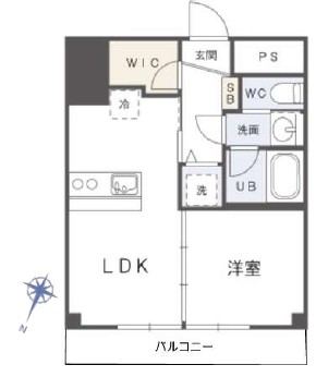 初台ハイツ-間取り
