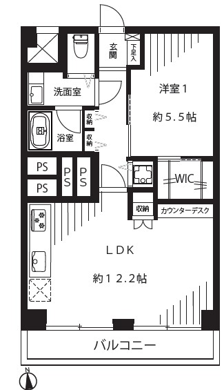 メゾン代々木-間取り