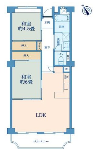 南台ヒルズ-間取り