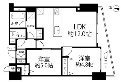 ライオンズガーデン初台-間取り