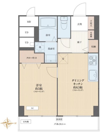 秀和幡ヶ谷レジデンス2階-間取り