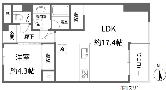 パシフィックパレス下北沢-間取り