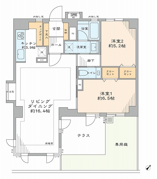 ファミールグラン恵比寿-間取り