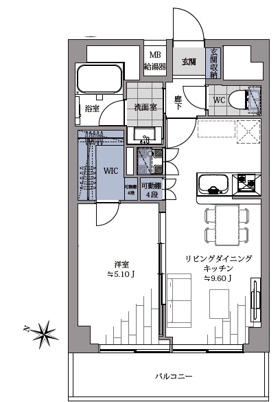 笹塚ダイヤモンドマンション-間取り