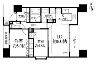 グランドガーラ代々木参宮橋-間取り