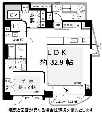 THE SYLA SHIBUYA TOMIGAYA（ザ・シーラ渋谷富ヶ谷）-間取り