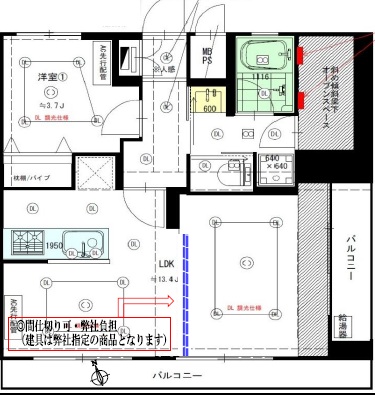 ドム南青山-間取り