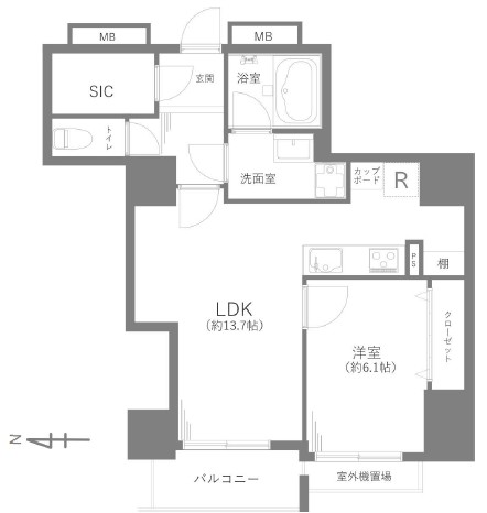 パークシティ杉並セントラルタワー-間取り