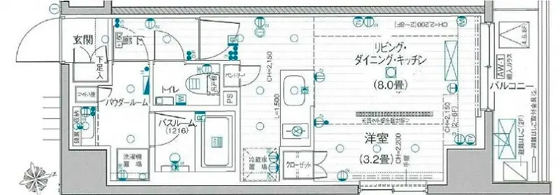 パレステージ中野-間取り