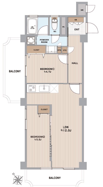 富士見ステータス-間取り