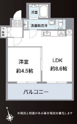 カテリーナ代々木-間取り