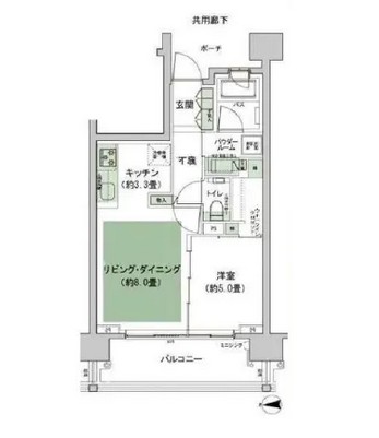 シティテラス代々木公園-間取り