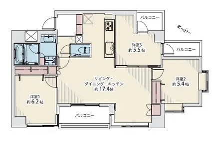 ナビウス目黒-間取り