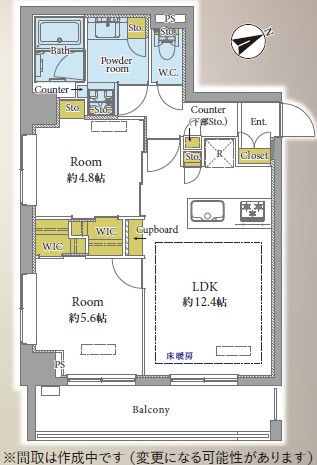 富ヶ谷セントラル-間取り