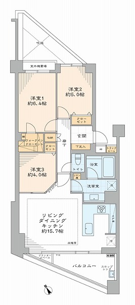 駒場パークホームズ-間取り