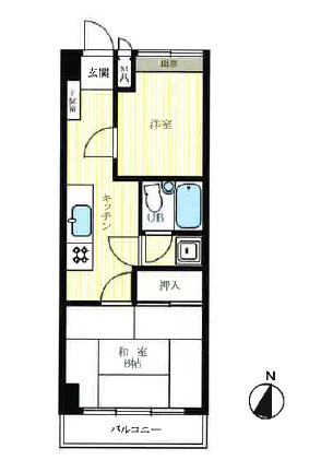 テラス西原-間取り
