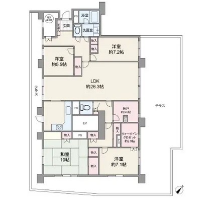 杉並和田ハイム-間取り