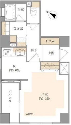 渋谷神山町レジデンス-間取り