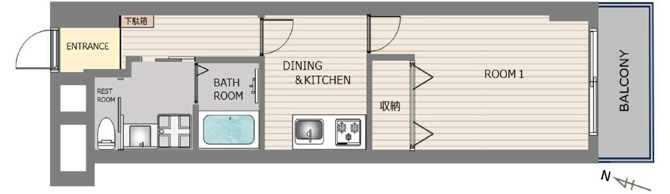 アルム幡ヶ谷-間取り