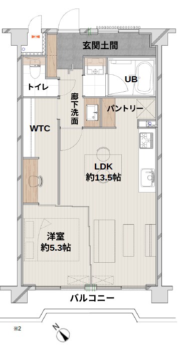 キャニオンマンション目黒-間取り