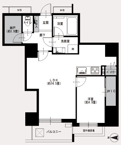 パークシティ杉並セントラルタワー-間取り