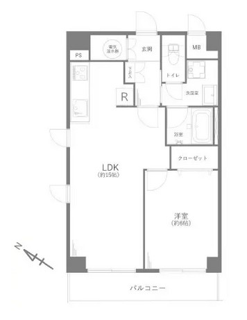 初台スカイレジテル-間取り